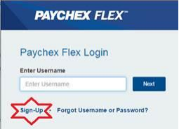 paychex flex sign up