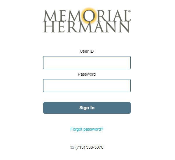 Hermann User ID and password