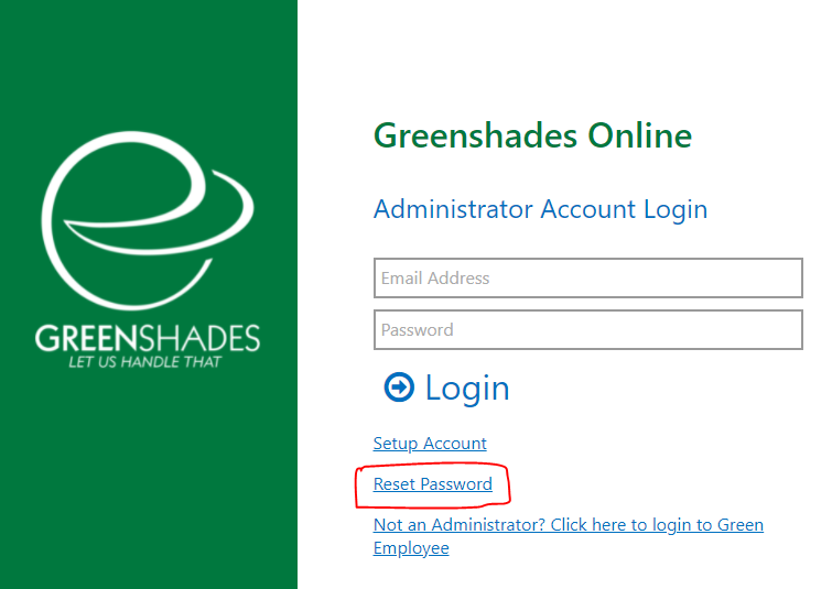Greenshades Employee Login Portal