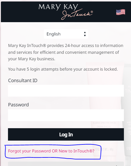  Marykayintouch login forgot password 1