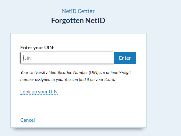 UCI Employee Login forgot NetID1